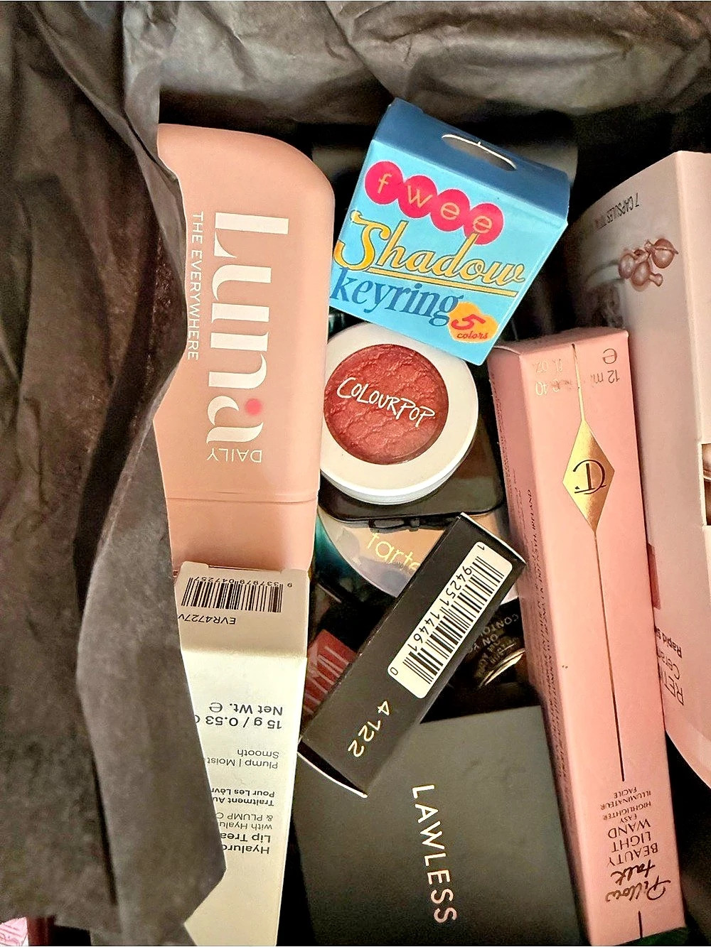 Charlotte Tilbury Pillow Talk Beauty Light Wand Highlighter & samples
